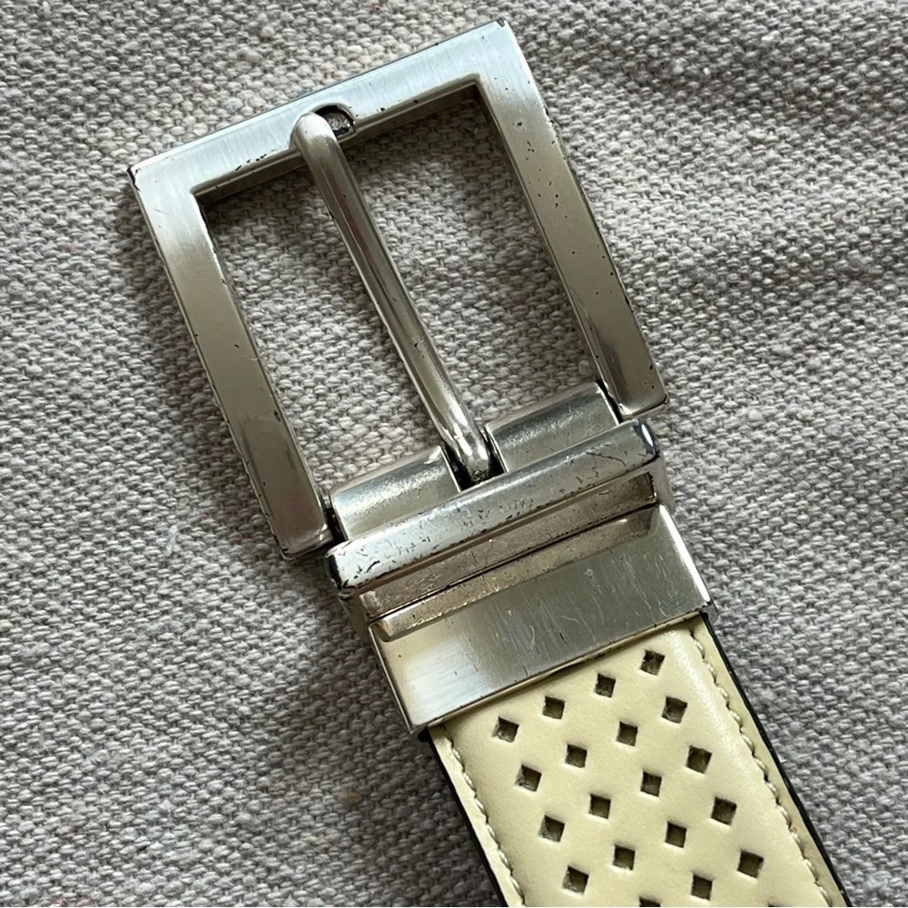 2/$20 Women’s Diamond Punched Belt with Square Buckle